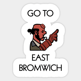 Go to East Bromwich Sticker